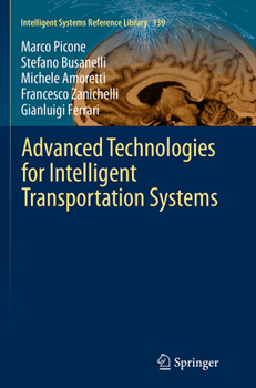 Paperback Advanced Technologies for Intelligent Transportation Systems Book