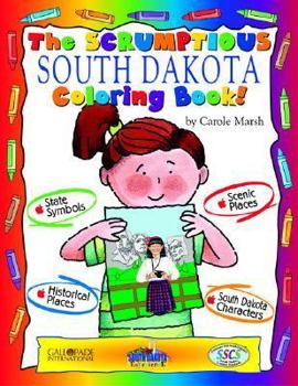 Paperback The Sensational South Dakota Coloring Book! Book