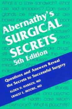 Paperback Abernathy's Surgical Secrets Book