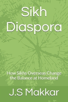 Paperback Sikh Diaspora: How Sikhs Overseas Change the Balance at Homeland Book