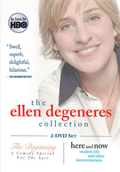 DVD Ellen DeGeneres: The Beginning / Here & Now Book