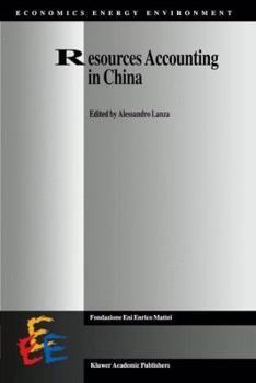Paperback Resources Accounting in China Book