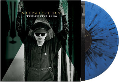 Vinyl Toronto 1986   Blue/Black Splatter Book