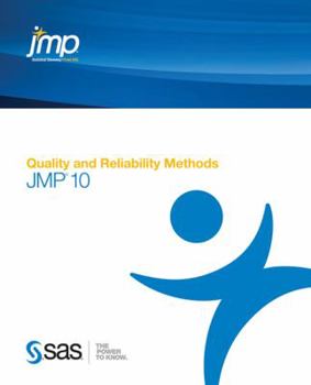 Paperback Jmp 10 Quality and Reliability Methods Book