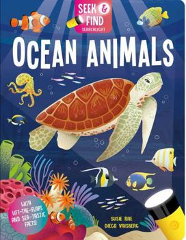 Hardcover Seek and Find Ocean Animals (Seek and Find - Searchlight Books) Book