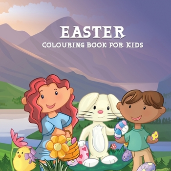 Paperback Easter Colouring Book for Kids: Easter themed colouring for children ages 4+ Book