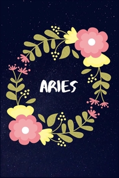 Aries thing Journal: 6x9 Lined Notebook/Journal Funny Star Sign Zodiac Gift Idea