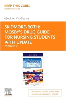 Misc. Supplies Mosby's Drug Guide for Nursing Students with 2022 Update - Elsevier E-Book on Vitalsource (Retail Access Card): Mosby's Drug Guide for Nursing Student Book