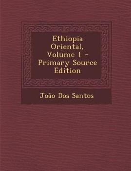 Paperback Ethiopia Oriental, Volume 1 [Portuguese] Book