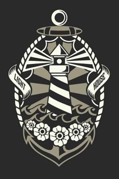 Paperback Lighthouse Notebook: 6x9inch Lighthouse Notebook blank College-Ruled Book