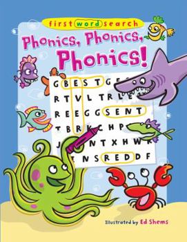 Paperback First Word Search: Phonics, Phonics, Phonics! Book