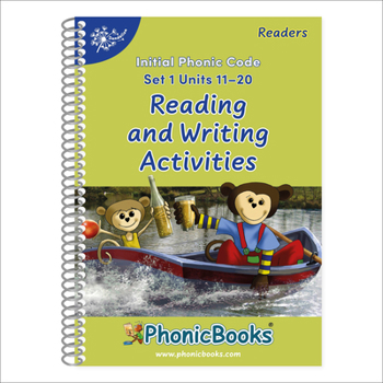 Paperback Phonic Books Dandelion Readers Reading and Writing Activities Set 1 Units 11-20 Pip Gets Rich (Two Letter Spellings Sh, Ch, Th, Ng, Qu, Wh, -Ed, -Ing, Book