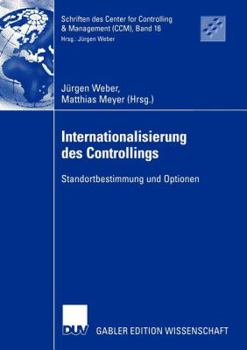 Paperback Internationalisierung Des Controllings: Standortbestimmung Und Optionen [German] Book