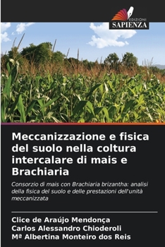 Meccanizzazione e fisica del suolo nella coltura intercalare di mais e Brachiaria (Italian Edition)