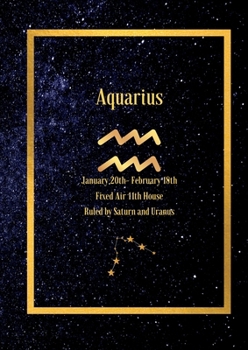 Paperback Aquarius 2023 Journal Book
