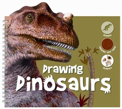 Spiral-bound Drawing Dinosaurs [With Stencils] Book
