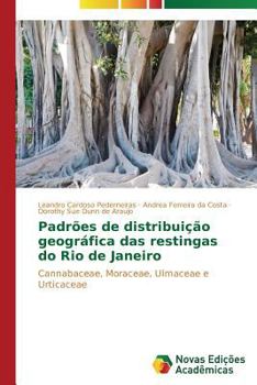 Paperback Padrões de distribuição geográfica das restingas do Rio de Janeiro [Portuguese] Book
