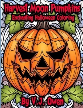 Harvest Moon Pumpkins: Enchanting Halloween Coloring