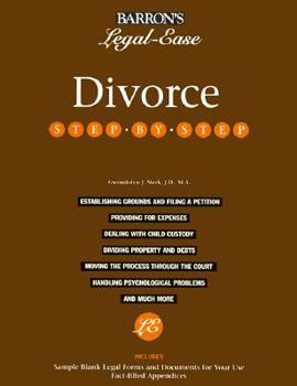 Paperback Divorce Step-By-Step (Barron's Legal-Ease) Book