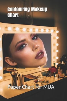Paperback Contouring Makeup Chart: Paper Chart for Makeup Artist Book