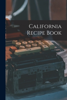 Paperback California Recipe Book