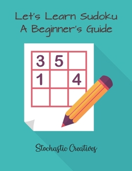 Paperback Let's Learn Sudoku: A Beginner's Guide [Large Print] Book