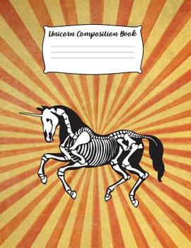 Unicorn Composition Book: Notebook Gift for Students and Teachers