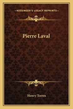 Paperback Pierre Laval Book