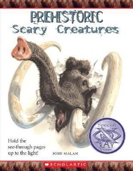 Paperback Prehistoric Scary Creatures Book