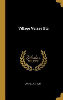 Hardcover Village Verses Etc Book