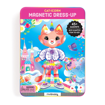 Board Game Cat-Icorn Magnetic Dress-Up Play Set Book