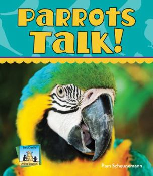 Library Binding Parrots Talk! Book