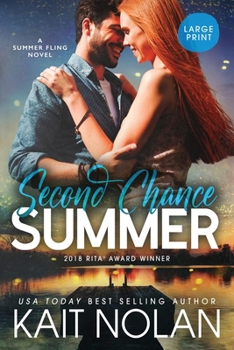 Paperback Second Chance Summer [Large Print] Book