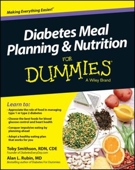 Paperback Diabetes Meal Planning and Nutrition for Dummies Book