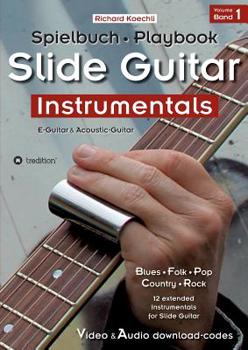Paperback Slide Guitar Instrumentals [German] Book