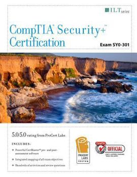 Spiral-bound CompTIA Security+ Certification Book