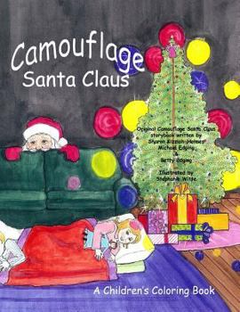 Paperback Camouflage Santa Claus Coloring Book