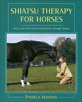 Hardcover Shiatsu Therapy for Horses Book