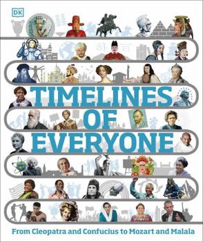 Hardcover Timelines of Everyone: From Cleopatra and Confucius to Mozart and Malala Book