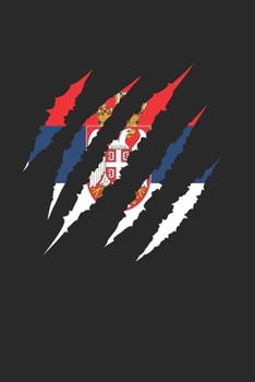 Serbien Kratzer: Serbien & Balkan Notizbuch 6'x9' Liniert Geschenk für Belgrad & Jugo (German Edition)