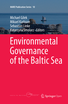 Paperback Environmental Governance of the Baltic Sea Book