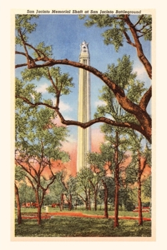 Paperback Vintage Journal San Jacinto Memorial, Texas Book