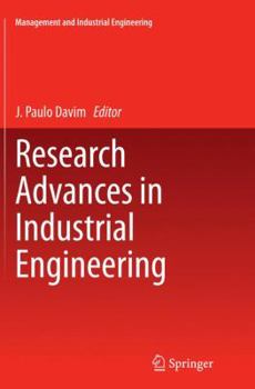 Paperback Research Advances in Industrial Engineering Book