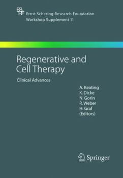 Hardcover Regenerative and Cell Therapy: Clinical Advances Book