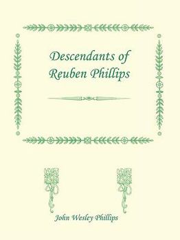 Paperback Descendants of Reuben Phillips Book