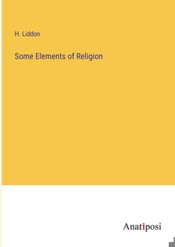 Some Elements of Religion