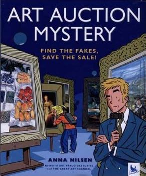 Hardcover Art Auction Mystery Book