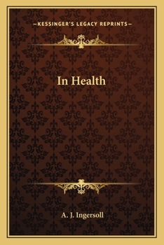 In health (Sex, marriage, and society)