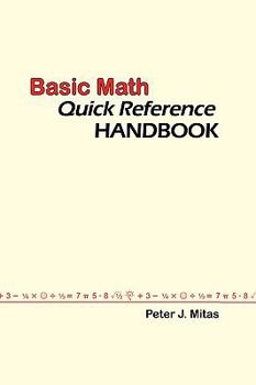 Paperback Basic Math Quick Reference Handbook Book