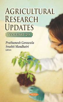 Hardcover Agricultural Research Updates Book